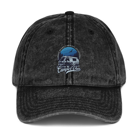[ID: 327-G323] Campervan Vintage Cap