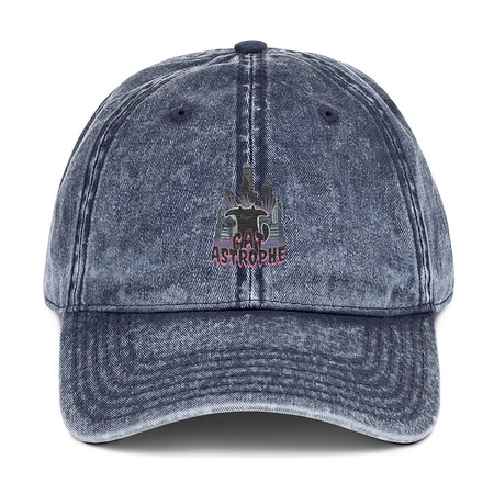 [ID: 327-G340] cat-astrophe Vintage Cap