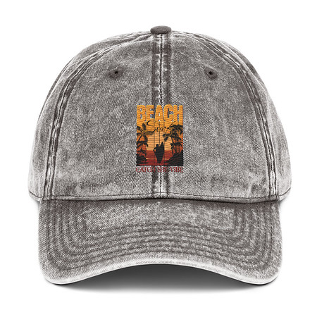 [ID: 327-G342] Catch the Vibe Vintage Cap