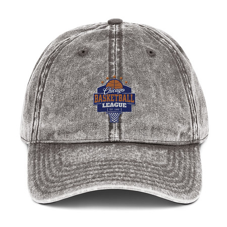 [ID: 327-G363] Chicago Basketball League - Athlectic Sports Vintage Cap
