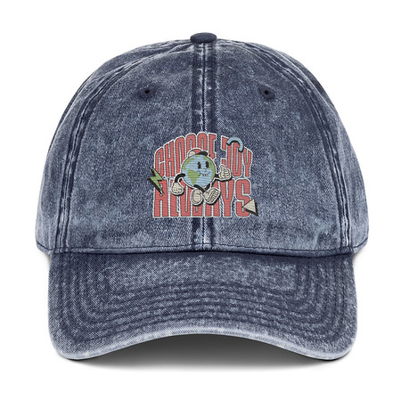 [ID: 327-G372] Choose Joy Always Vintage Cap
