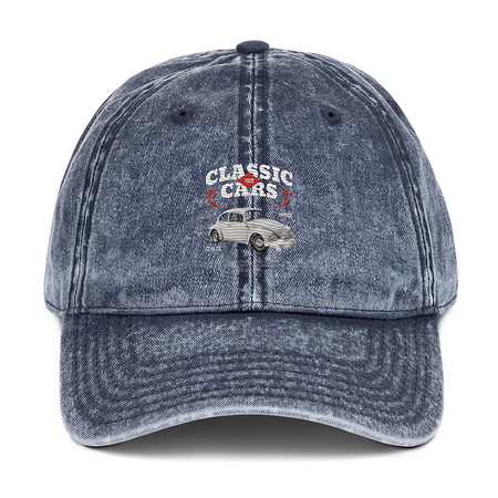 [ID: 327-G382] Classic Cars Vintage Cap