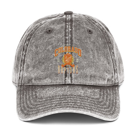 [ID: 327-G407] Colorado Raptors - Rugby Sports Team Vintage Cap