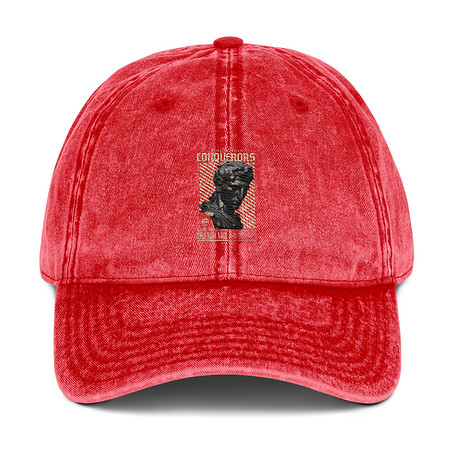 [ID: 327-G413] Conquerors Vintage Cap