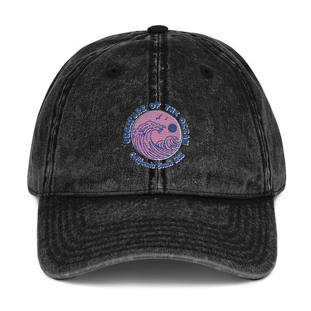 [ID: 327-G435] Creature of the Ocean Vintage Cap