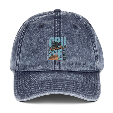 [ID: 327-G440] Cruise Ship Vintage Cap