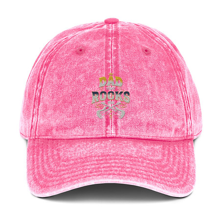 [ID: 327-G460] Dad That Rocks You - Electric Guitar Vintage Cap