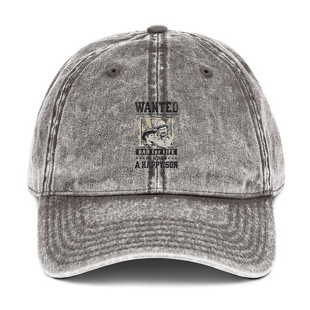 [ID: 327-G461] Dad Wanted Vintage Cap