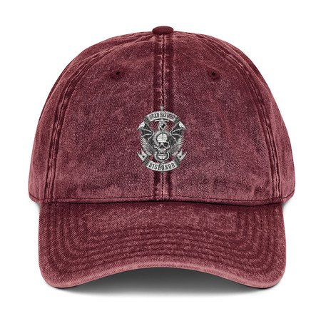 [ID: 327-G472] DEAD BEFORE DISHONOR Vintage Cap