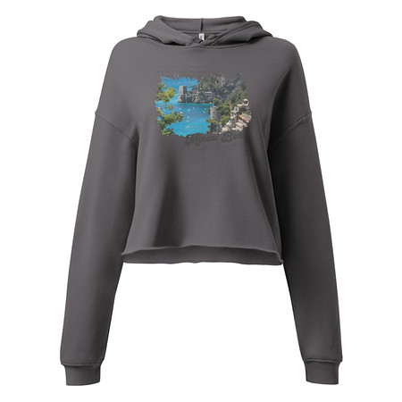 [ID: 317-G57] Amalfi Women's Cropped Hoodie