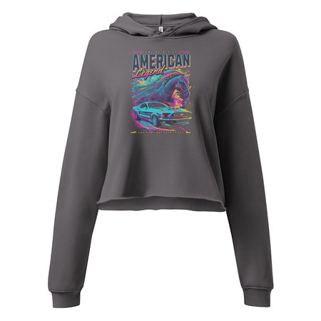 [ID: 317-G74] American Legend Women's Cropped Hoodie