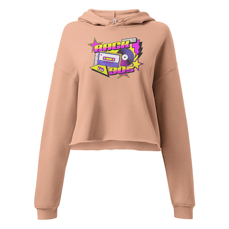 [ID: 317-G123] Back to 90s Women's Cropped Hoodie