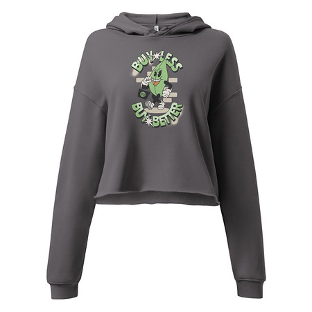 [ID: 317-G303] Buy Less- Buy Better Women's Cropped Hoodie
