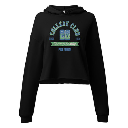 [ID: 317-G352] CC 28 Women's Cropped Hoodie
