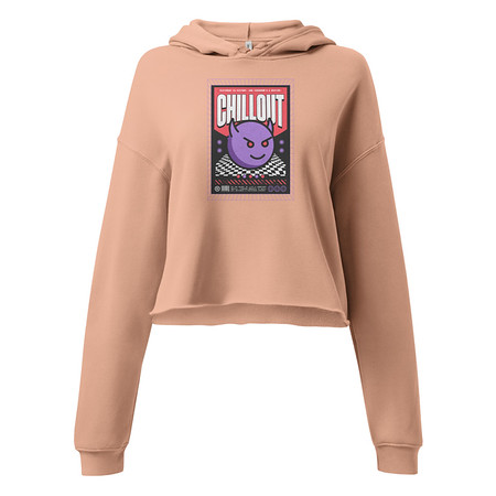 [ID: 317-G367] Chillout Streetwear Women's Cropped Hoodie