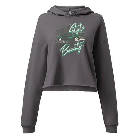 [ID: 317-G386] Classic Style Timeless Beauty Women's Cropped Hoodie