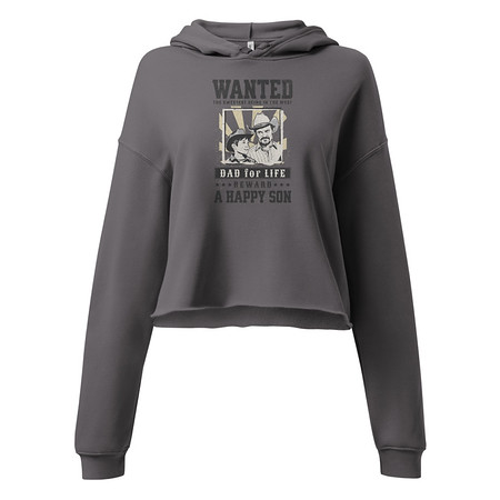 [ID: 317-G461] Dad Wanted Women's Cropped Hoodie