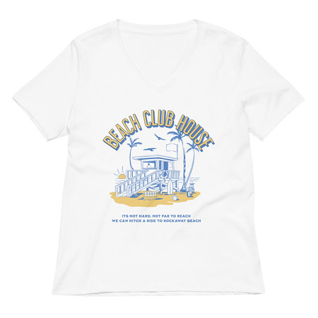[ID: 782-G151] BCH Women's Relaxed V-Neck T-Shirt