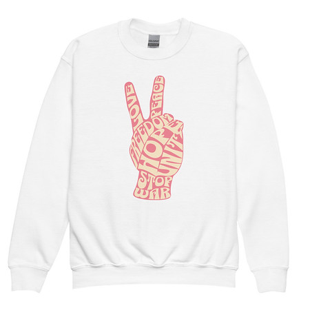 [ID: 677-G9] 60s challenge Youth Crew Neck Sweatshirt