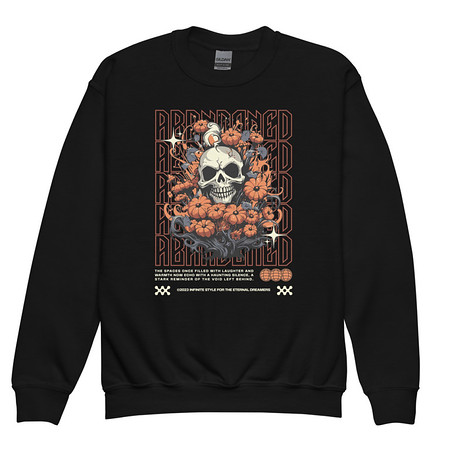 [ID: 677-G18] Abbandoned Youth Crew Neck Sweatshirt