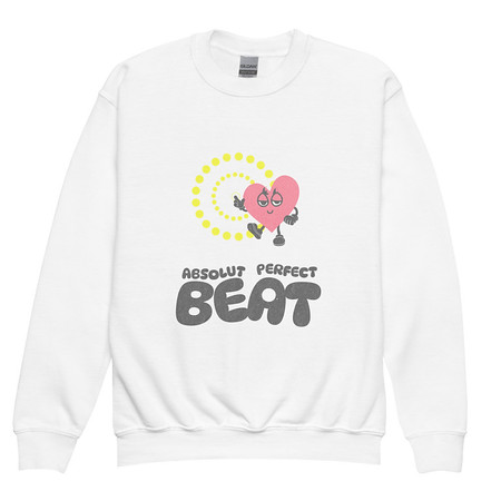 [ID: 677-G19] Absolut Perfect Beat Youth Crew Neck Sweatshirt