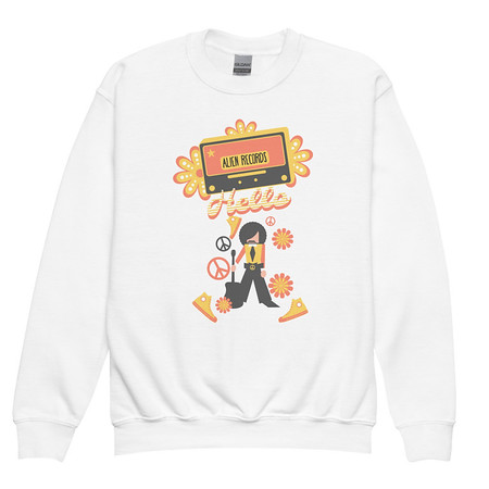 [ID: 677-G39] Alien Records  Youth Crew Neck Sweatshirt