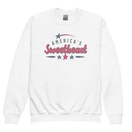 [ID: 677-G62] America's Sweetheart Youth Crew Neck Sweatshirt