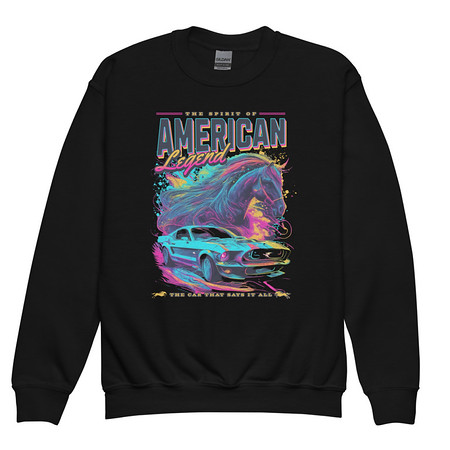 [ID: 677-G74] American Legend Youth Crew Neck Sweatshirt