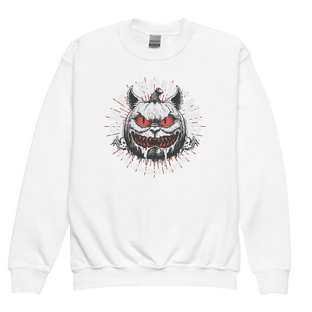 [ID: 677-G104] Ask Forgiveness Youth Crew Neck Sweatshirt