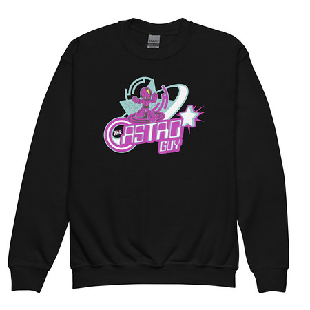 [ID: 677-G107] astro guy Youth Crew Neck Sweatshirt