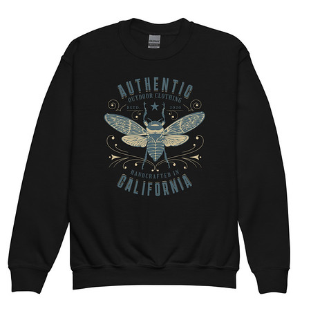 [ID: 677-G115] Authentic Outdoor Co. - Insect Youth Crew Neck Sweatshirt