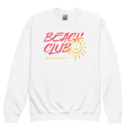 [ID: 677-G165] Beach Club Youth Crew Neck Sweatshirt