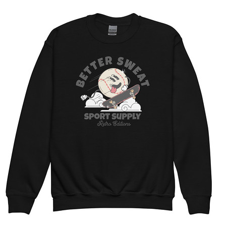 [ID: 677-G195] Better Sweat Sport Supply Youth Crew Neck Sweatshirt