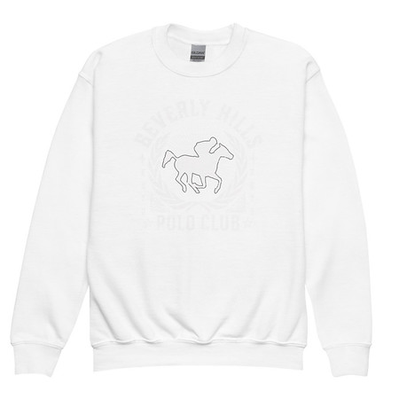 [ID: 677-G196] BEVERLY HILLS POLO CLUB Youth Crew Neck Sweatshirt