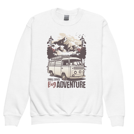 [ID: 677-G200] Big Adventure Youth Crew Neck Sweatshirt