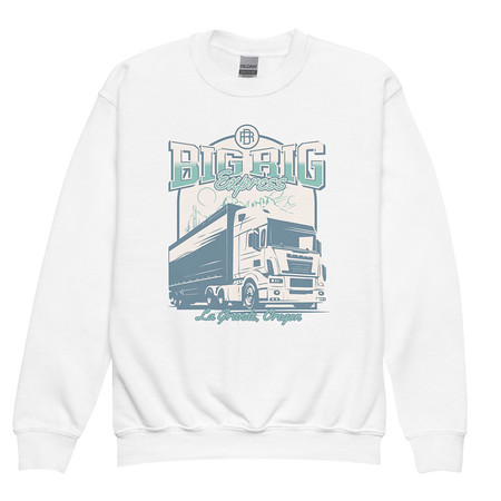 [ID: 677-G202] Big Rig Express Youth Crew Neck Sweatshirt