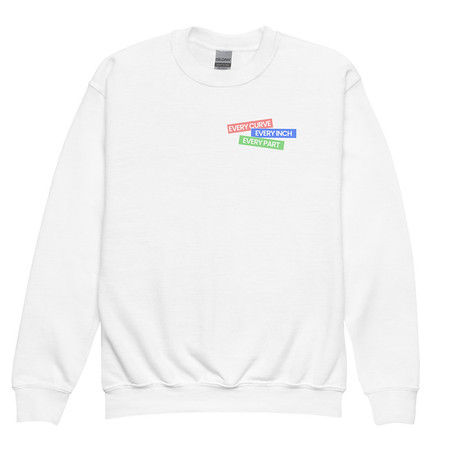 [ID: 677-G246] Body Positivity Youth Crew Neck Sweatshirt