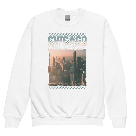 [ID: 677-G257] Born and Raised Youth Crew Neck Sweatshirt