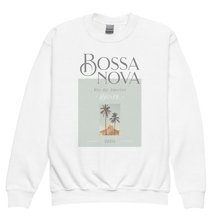 [ID: 677-G271] Bossa Nova Youth Crew Neck Sweatshirt