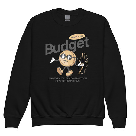 [ID: 677-G294] Budget Youth Crew Neck Sweatshirt