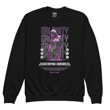 [ID: 677-G310] Calamity Streetwear Youth Crew Neck Sweatshirt