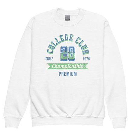 [ID: 677-G352] CC 28 Youth Crew Neck Sweatshirt