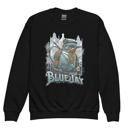 [ID: 677-G381] Classic Bird  Youth Crew Neck Sweatshirt