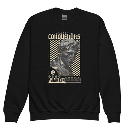 [ID: 677-G413] Conquerors Youth Crew Neck Sweatshirt