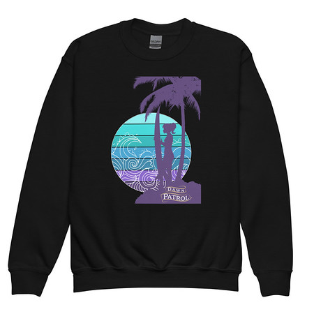 [ID: 677-G470] Dawn Patrol Youth Crew Neck Sweatshirt