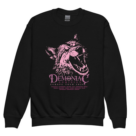 [ID: 677-G487] Demoniac Dominion Youth Crew Neck Sweatshirt