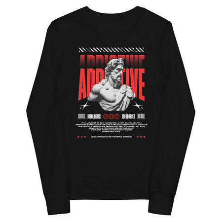 [ID: 511-G22] Addictive Youth Long Sleeve Tee
