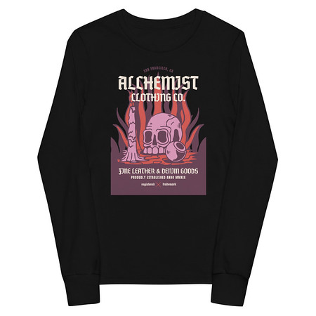 [ID: 511-G37] Alchemist Clothing Co. - Halloween Youth Long Sleeve Tee