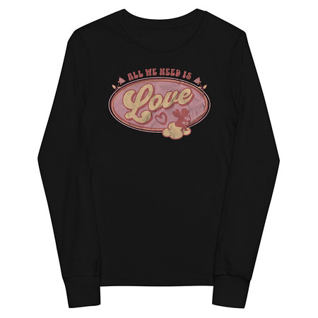 [ID: 511-G48] All We Need Is Love - Cupid Youth Long Sleeve Tee