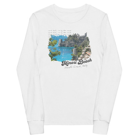 [ID: 511-G57] Amalfi Youth Long Sleeve Tee